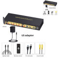 Digital To Analog Audio Converter Transmitter Receiver DAC HD Multimedia Interface 2.0 4K@60hz ARC SPDIF Coaxial Adapter For Home Appliance Store Conference Room.