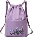 JAKEJAY Sports Bags Women's Gym Drawstring Folding Large Water Pool Swimming Yoga Travel Training Bolsas for Men's Waterproof Backpack (Color : Pink 1.