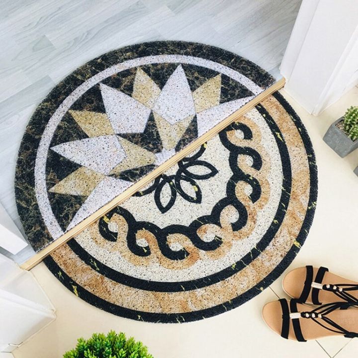 Semi-Circle%20Doormat,%20Anti%20Slip%20Marble%20Pattern%20Half%20Moon%20PVC%20Floor%20Mat,30X60cm%20-%20Image%203