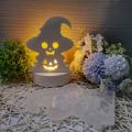 Creative Candle Holder Reusable Diy Gypsum Silicone Mould Silicone Pumpkin Mold for Halloween Home Decor Crafts Party Gifts.