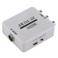 RCA/Composite A/V To RF/Coax/Coaxial Converter RF Modulator AV 2 COAX Adapter. 