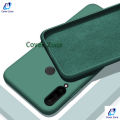 For Huawei Y7p Matte Finish Silicone with Inside Fiber Cloth Phone Back cover. 
