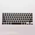 【Funny Bunny Toy Store】Silicone Keyboard Skin Cover Case for Macbook Pro 13" 15" Black. 