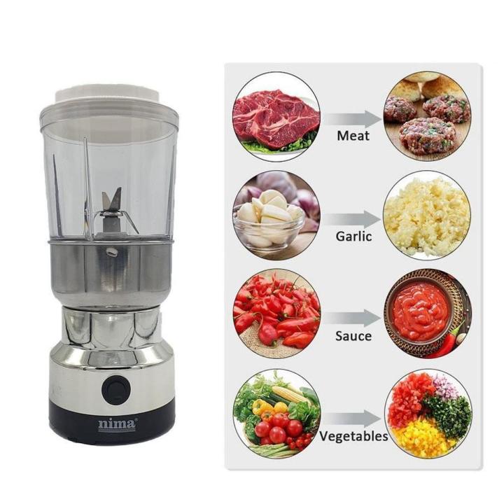Nima 2 in 1 Electric Spice Grinder & Juicer blander