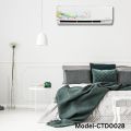 Decals Sticker Model-CTD0028 Air Conditioner Sticker Ac Sticker AC Sticker and Wall Sticker Self Adhesive Sticker (Pack of 1). 
