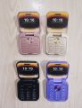 i17 Mini Flip Phone 2 SIM Rose Gold