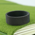 Stainless Steel Mesh Rings for Men Ring Man Modern Party Ring - Ring For Men. 