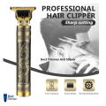 Vintage T9 Recharge Professional Hair Trimmer metal body with type C fast charging port. 