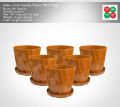 4 inch camellia planter (with tray) - 6 Pcs. 