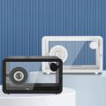 Portable Creative Colorful Transparent Glass Wireless Bluetooth Speaker Outdoor HiFi Stereo Subwoofer Sound Box 블루투스 스피커.