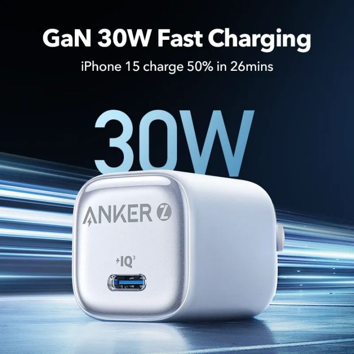Anker%20Zolo%20Power%20GaN%2030W%20USB%20C%20Charger%20PIQ%203.0%20Foldable%20PPS%20FastCharger%20for%20iPhone%2016%20Pro%20Max%2015%20Pro%20Max%2014%20Pro/13ProMax,%20Galaxy,iPad%20-%20Image%206