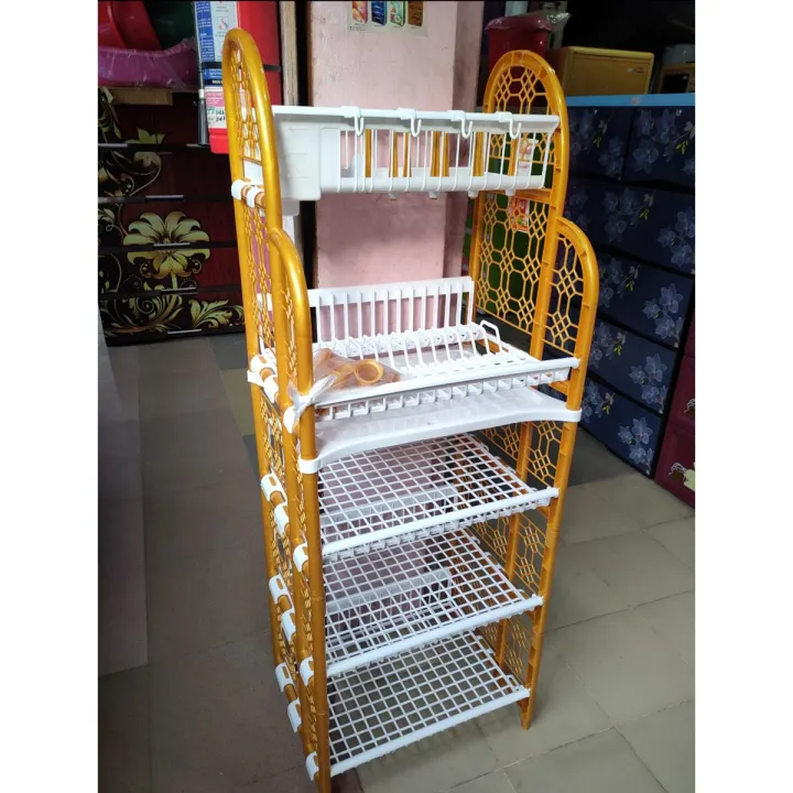 Kitchen Rack is the new 5 -step golden white | Daraz.com.bd