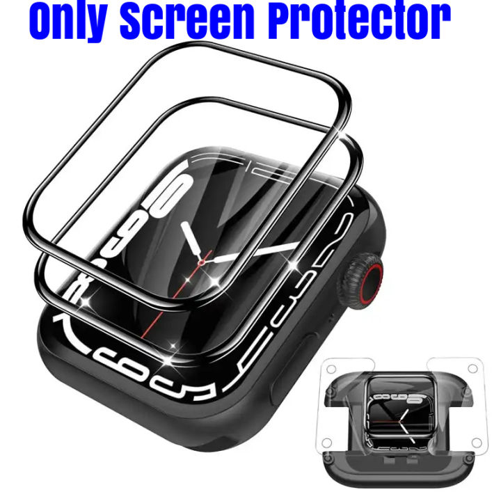 Apple Watch Screen Protector for 49mm/46mm/45mm/44mm/42mm/41mm - Premium Quility Soft Screen Protector for Apple Watch