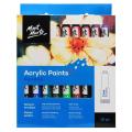 Mont Marte Acrylic Colour Paint Set (12ML) - 18 Colours. 