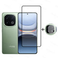 【Sleek】 Full Cover Tempered For iQOO 13 Screen Protector Camera Len Film iQOO 13 For iQOO 13 6.82 inch. 