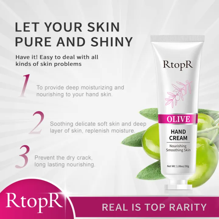 RtopR%20Olive%20Moisturizing%20Nourishing%20Hand%20Cream%20Anti%20Chapping%20Keep%20Skin%20Fine%20Smooth%20Olive%20Hand%20Cream%2030g%20-%20Image%206