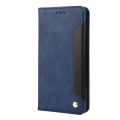 For iPhone 14 Plus Skin Feel Splicing Leather Phone Case. 