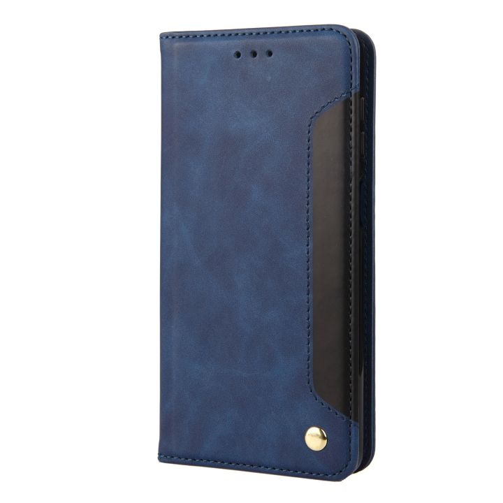For%20iPhone%2014%20Plus%20Skin%20Feel%20Splicing%20Leather%20Phone%20Case%20-%20Image%2010