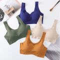 Ultra-Thin Bra Seamless Beauty Back Ice Silk Lingerie Ladies Big Show Small Summer Plus Size No Steel Ring Underwear.