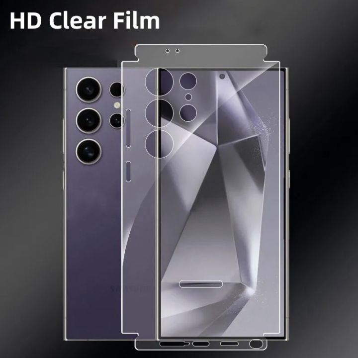 Full%20Cover%20Back%20Hydrogel%20Film%20For%20Samsung%20Galaxy%20S24%20Ultra%20Matte%20HD%20Clear%20Screen%20Protector%20Film%20S24Plus%20S23+%20S23%20Ultra%20Not%20Glass%20-%20Image%206