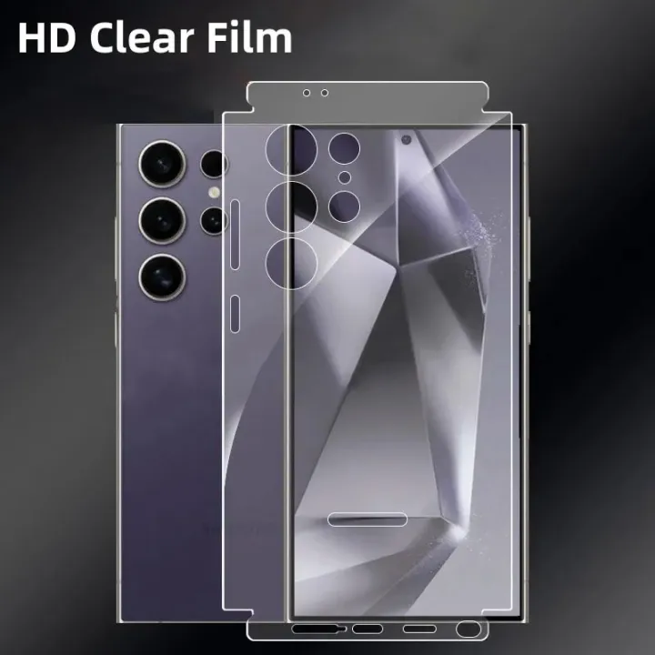 Full%20Cover%20Back%20Hydrogel%20Film%20For%20Samsung%20Galaxy%20S24%20Ultra%20Matte%20HD%20Clear%20Screen%20Protector%20Film%20S24Plus%20S23+%20S23%20Ultra%20Not%20Glass%20-%20Image%206