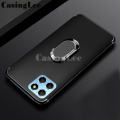 For infinix Smart 6 HD Case Soft Matte Full Protector Shockproof Car Magnetic Holder Ring Phone Cover Casing Hp infinix Smart6 HD Phone Cases.