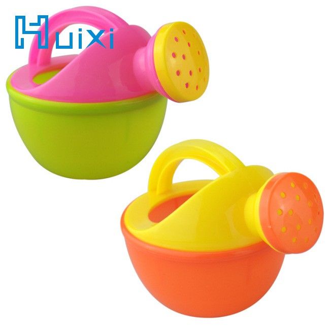 Hui Baby Bath Toy Plastic Watering Can Watering Pot Beach Toy Play Sand Toy Gift for Kids Random Color