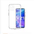 Vivo Y21s / Vivo Y21 (Y21 2020)/Y33s Premium Silicone TPU Ultra-Thin Transparent Flexible Protective Mobile Phone Back Cover.