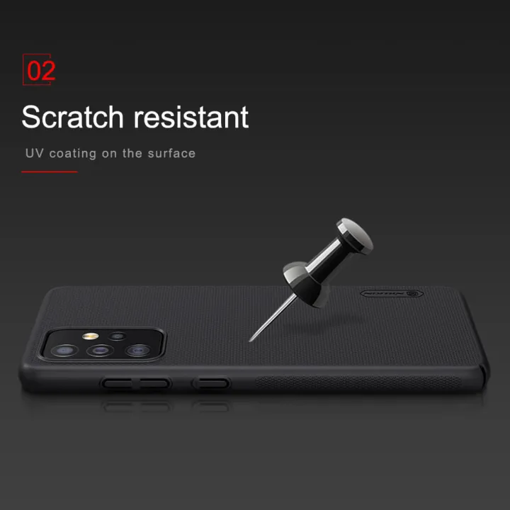 High-Performance%20-%20Nillkin%20(%20Galaxy%20A52%204G/5G,%20A52S%20)%20Frosted%20Shield%20Case%20Matte%20Black%20Hard%20Cover%20for%20Samsung%20Galaxy%20A52%20Back%20Case%20-%20Black%20-%20Image%203
