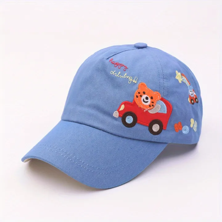 Baby%20Hat%20Autumn%20of%20The%20New%20Fashion%20Boys%20and%20Girls%20Cap%20Car%20Children's%20Baseball%20Cap%20-%20Image%202