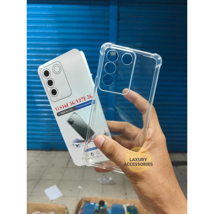 for vivo v27e transparent back cover