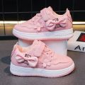 Teenagers outdoor sneakers Student girls' cute bow sports shoes Comfortable soft sole running shoes casual tennis shoes. 