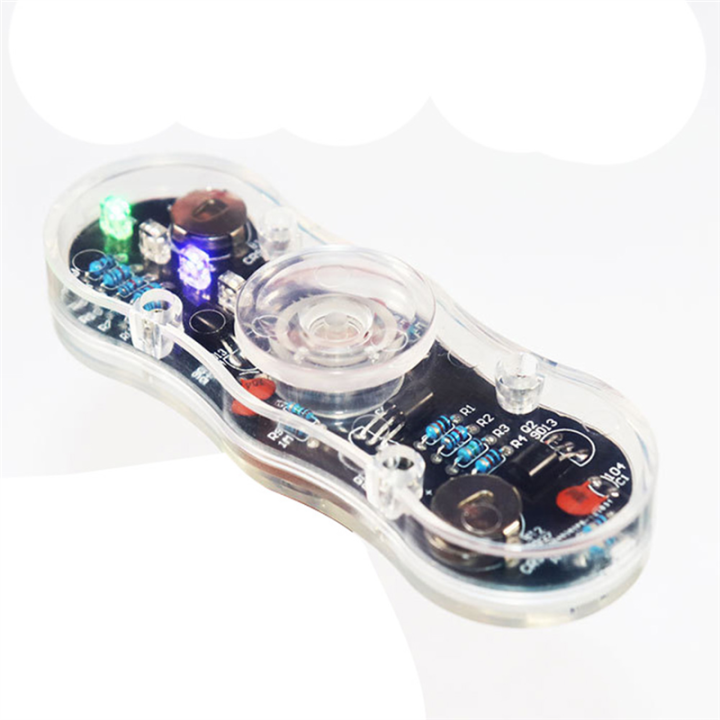 Display LED Light-Emitting Gyroscope DIY Practical Soldering Practice Kit Practice Learning Electronics Training Board Electronic Soldering Tools (TL)