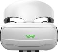Shinecon SC-G02EF Vr glasses mobile phone 3D high definition blue lens virtual reality mirror Virtual Reality Headset 3D Virtual Reality Movies Glasses Compatible for 4.7''-6'' Cell Phone.