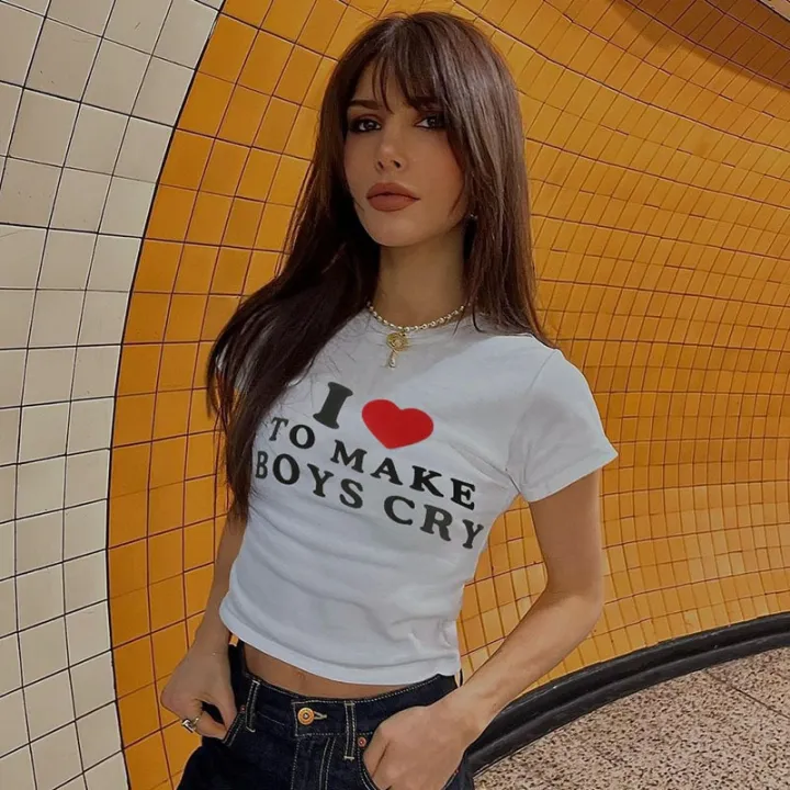 I%20Love%20To%20Make%20Boys%20Cry%20Letter%20Print%20T-shirts%20Y2k%20Women's%20O-neck%20Short%20Sleeve%20Casual%20Crop%20Top%20Harajuku%20Fashion%20Tight%20Corset%20-%20Image%208