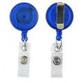 Badge Reel Carabiner Recoil Retractable Holder Yoyo Pass ID Card Blue pcs.