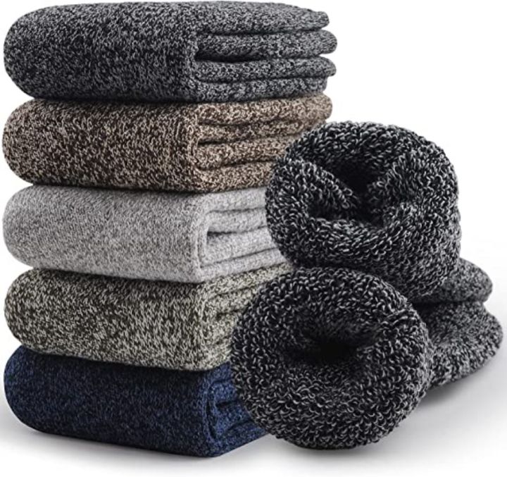 5pair%20Winter%20Thick%20Socks%20Men%20Super%20Thicker%20Solid%20Sock%20Striped%20Merino%20Wool%20Rabbit%20Socks%20Against%20Cold%20Snow%20Russia%20Winter%20Warm%20Sock%20-%20Image%206