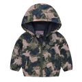 Boys Windproof Hooded Jacket Various Cartoon Graphic prints Zipper Coat Kids Spring Clothes. 