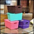 Plastic Storage Basket Juri - Organize Your Kitchen Essentials With This Multicolor Plastic Storage Basket - Perfect For Keeping Your Space Tidy. 