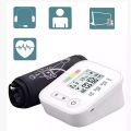 Electric Medical Equipment Arm Blood Pressure Monitor Tonometer Automatic Apparatus for Measuring Pressure Heart Beat Meter. 