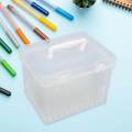 Marker Pen Carrying Case, Marker Holder with Slots, Portable Office Desk Organizer, Marker Pen Organizer, Brush Pen Case. 