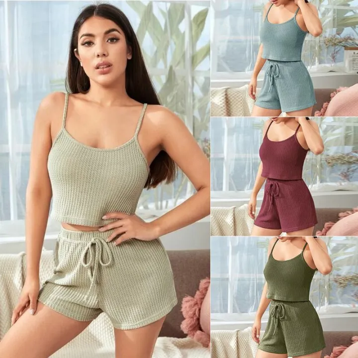 Homewear%20Pajamas,%20Vest,%20Shorts,%202%20pieces%20set%20-%20Image%203