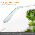 Migeet Rechargeable Leds Desk Lamp Portable USB Charging & Plug-in 360° Flexible Hose Reading Lamp Students Children Soft Light Eye-Caring Touching Control Table Lamp.