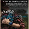 Greentiger K37 Smart Watch Men Bluetooth Call with 480mah Outdoor Sports Watch for IOS&Android Phone.. 