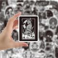 10/30/50PCS Retro Gothic Style Black and White Stickers DIY Bike Travel Luggage Guitar Laptop Waterproof Classic Kid Toy Sticker. 