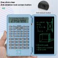Scientific Calculators, 12-Digit LCD Display with Erasable Writing Tablet Foldable for Home School Meeting and Study.