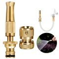 1-Pc High-Pressure Copper Nozzle Heavy Duty Water Sprayer for Garden Irrigation, Car Wash and Other Home and Garden Watering.. 