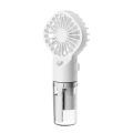 【Good-Love Store】（NEW）Handheld Misting Fan Mini Rechargeable Handheld Fan Mist Humidifying. 