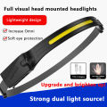 Induction Headlamp Rechargeable Head Flashlight Sensor Head Lamp Super Powerful Led Headlamp. 