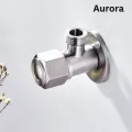 Stop water valve bathroom angle valve toilet connector 1/2 inch angle valve.